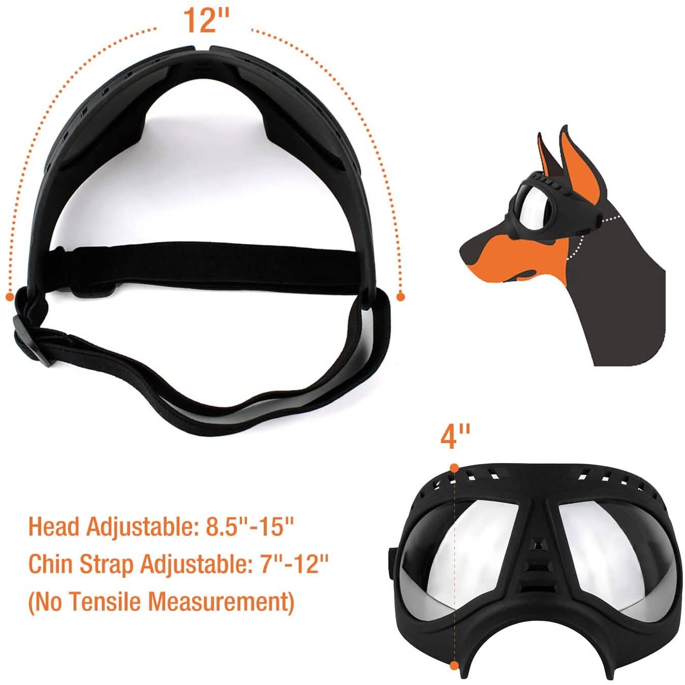 Namsan Dog Goggles-Sunglasses for Large Dogs DailySale