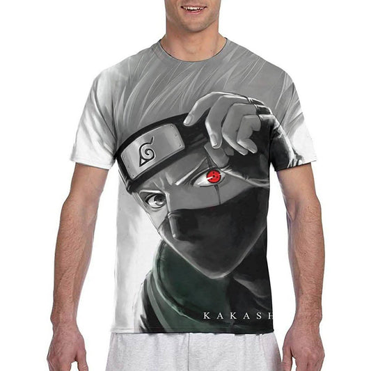 Naruto Shirt Mens Womens Boys Girls 3D Print Short Sleeve T-Shirt DailySale