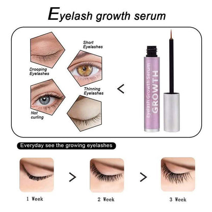 Natural Eyelash Growth and Enhancer Serum DailySale