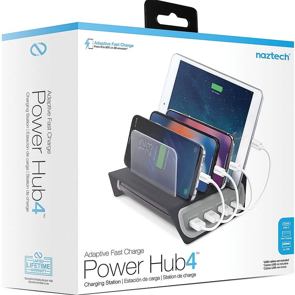 Naztech - Adaptive Fast Charge Power Hub4 DailySale