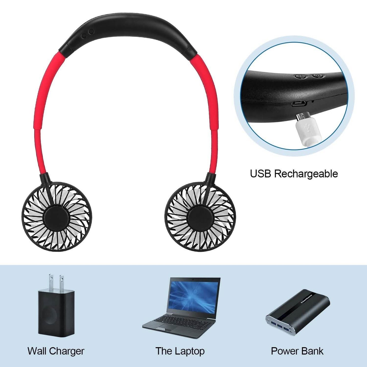 Neck Hanging Fan Hand Free Portable DailySale
