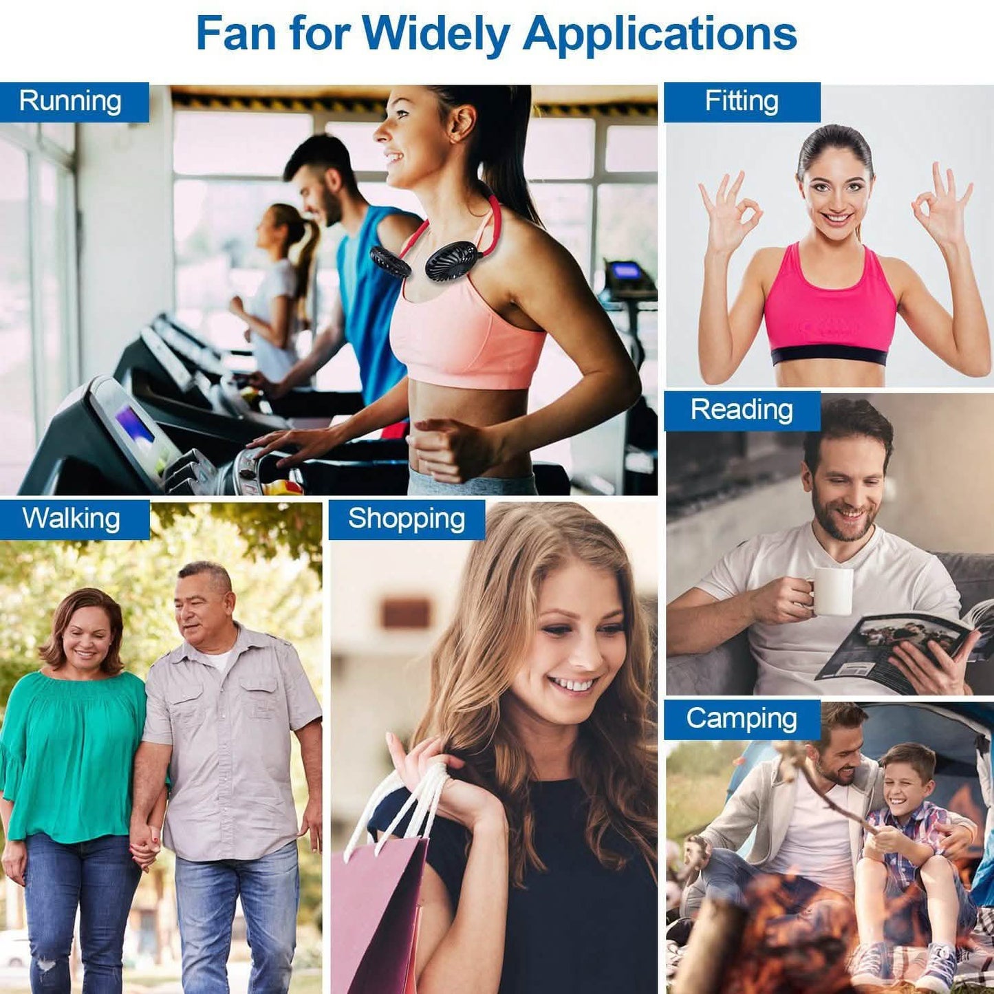 Neck Hanging Fan Hand Free Portable DailySale