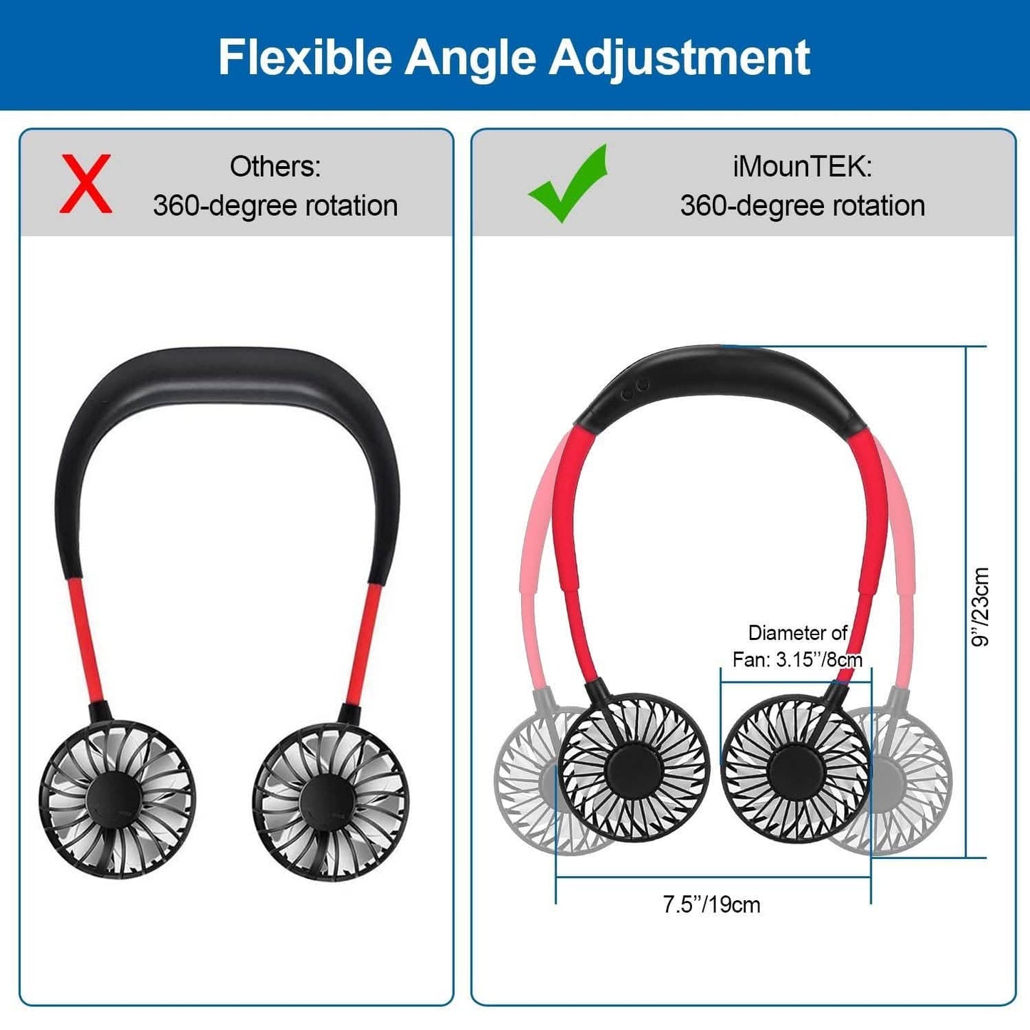 Neck Hanging Fan Hand Free Portable DailySale