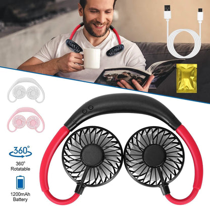 Neck Hanging Fan Hand Free Portable DailySale