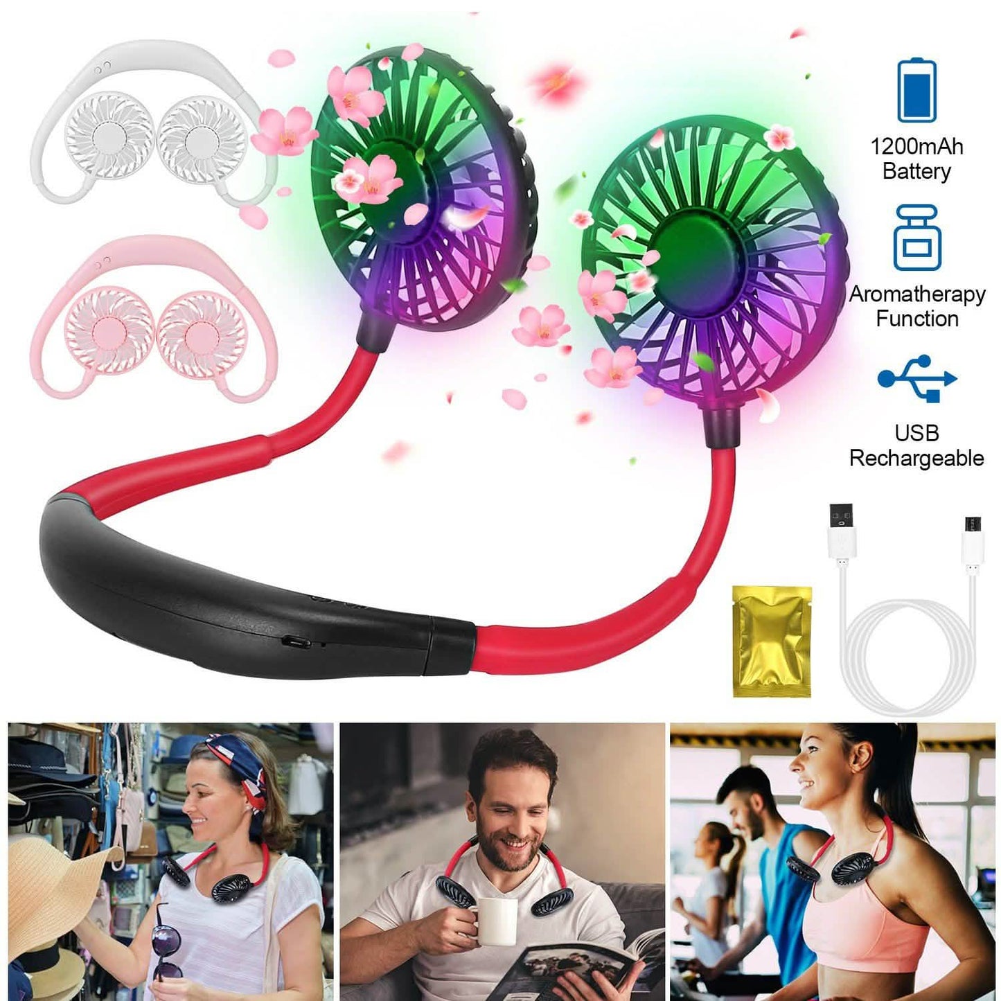 Neck Hanging Fan Hand Free Portable DailySale