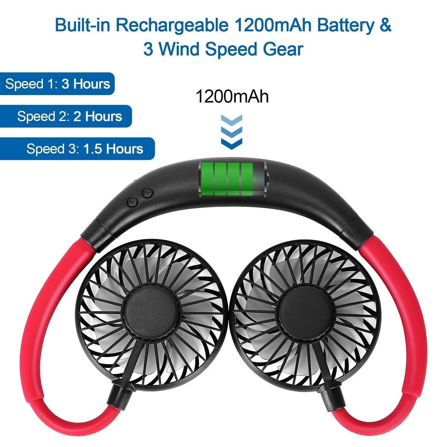 Neck Hanging Fan Hand Free Portable DailySale