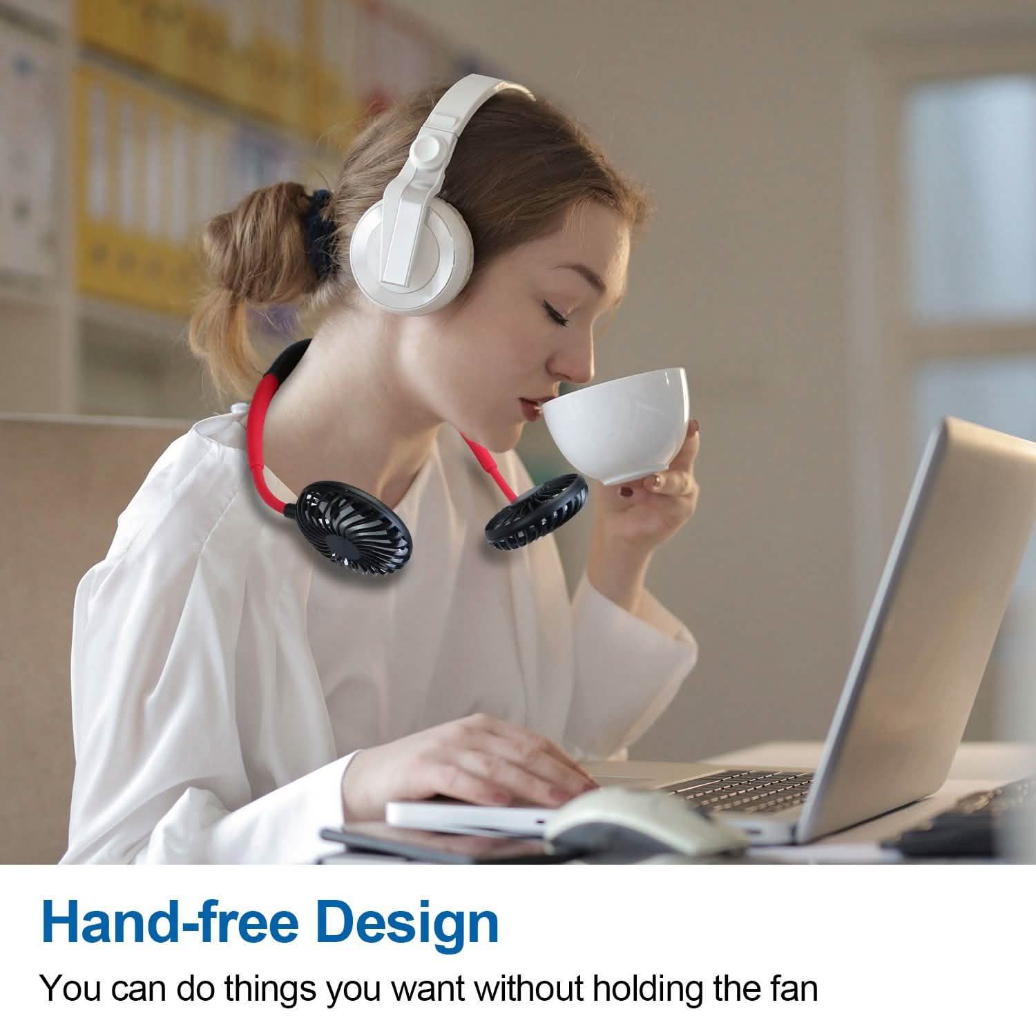 Neck Hanging Fan Hand Free Portable DailySale