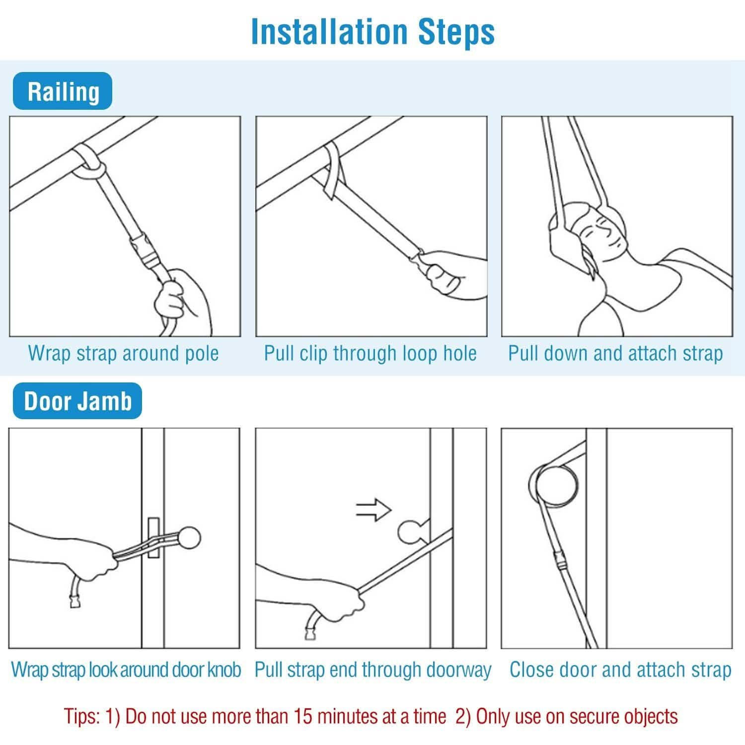 Neck Head Hammock Portable Cervical Traction Relief Hammock DailySale