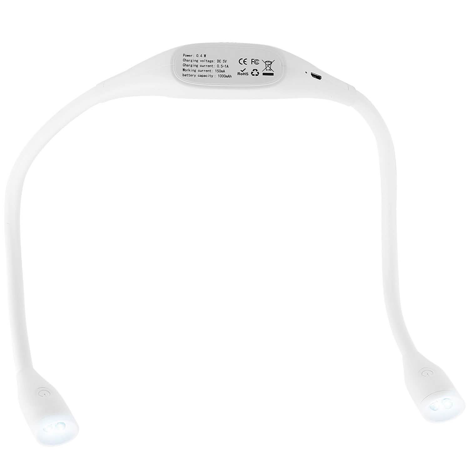 Neck Reading Light Rechargeable Book Bed Lamp DailySale