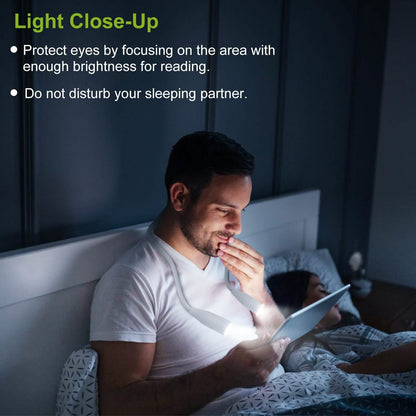 Neck Reading Light Rechargeable Book Bed Lamp DailySale