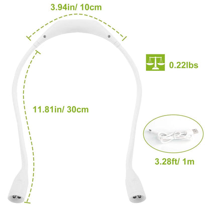 Neck Reading Light Rechargeable Book Bed Lamp DailySale