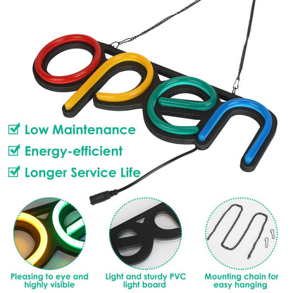 Neon Open Sign Light DailySale