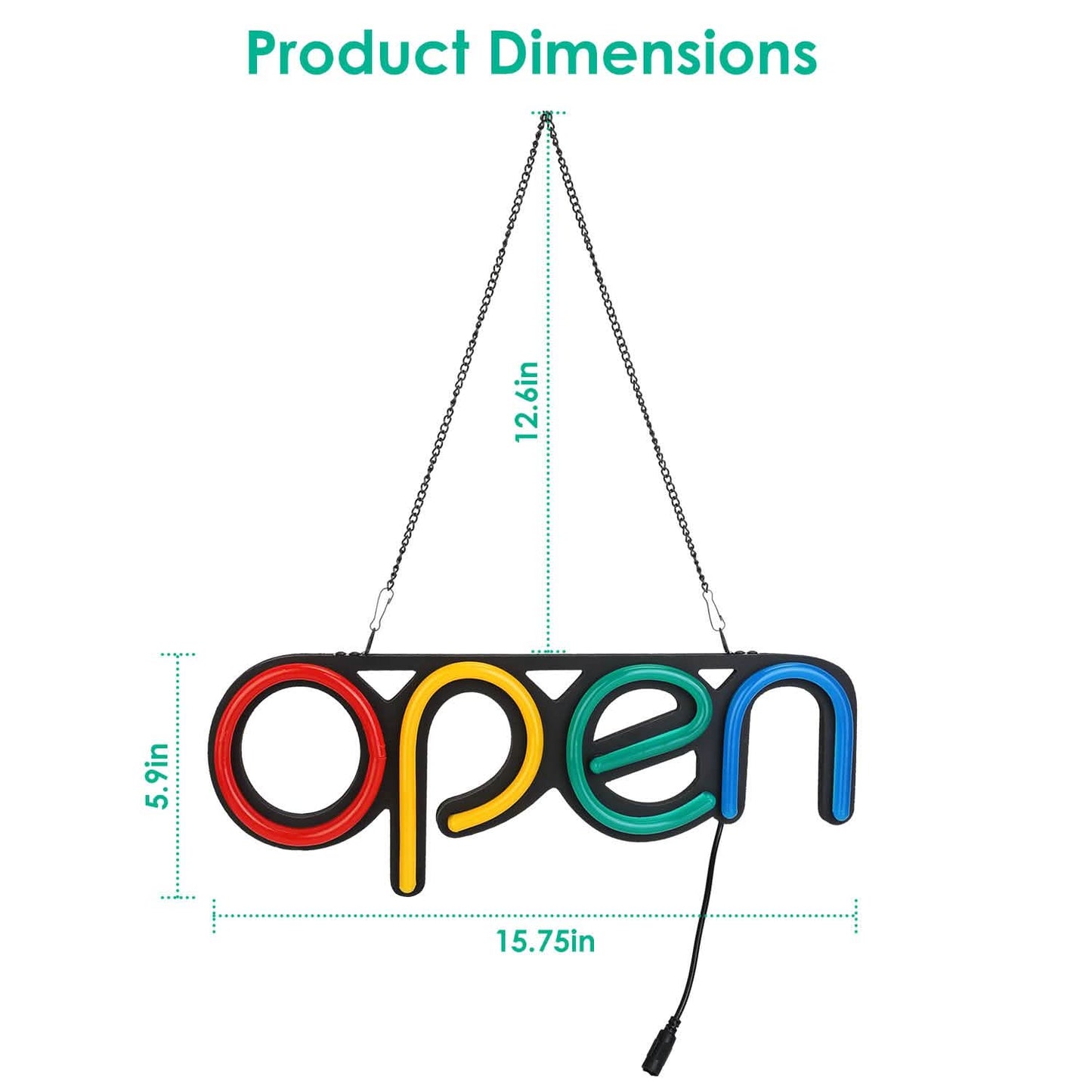 Neon Open Sign Light DailySale