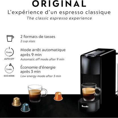 Nespresso Essenza Mini Espresso Machine by Breville  (Refurbished) DailySale