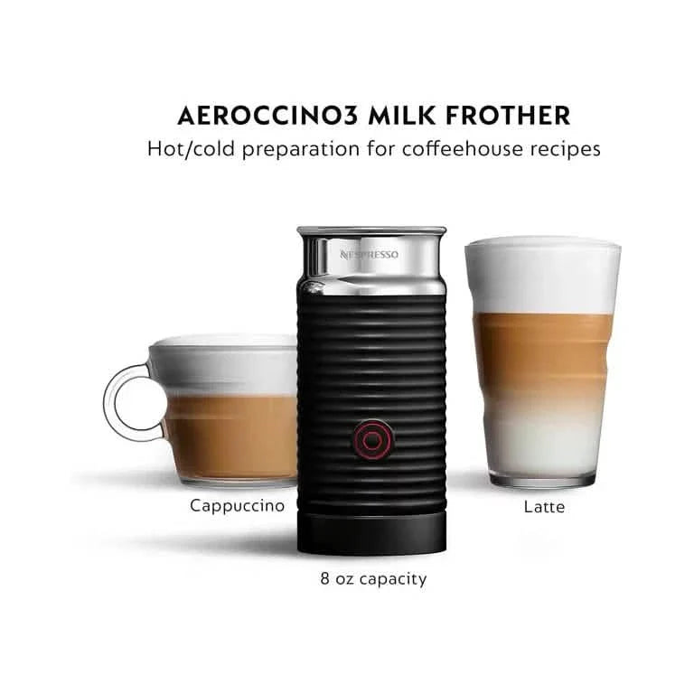 Nespresso Vertuo Next Coffee and Espresso Maker with Aeroccino Milk Frother (Refurbished) DailySale