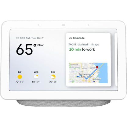 Google Nest Hub Smart Display with Google Assistant - Chalk DailySale