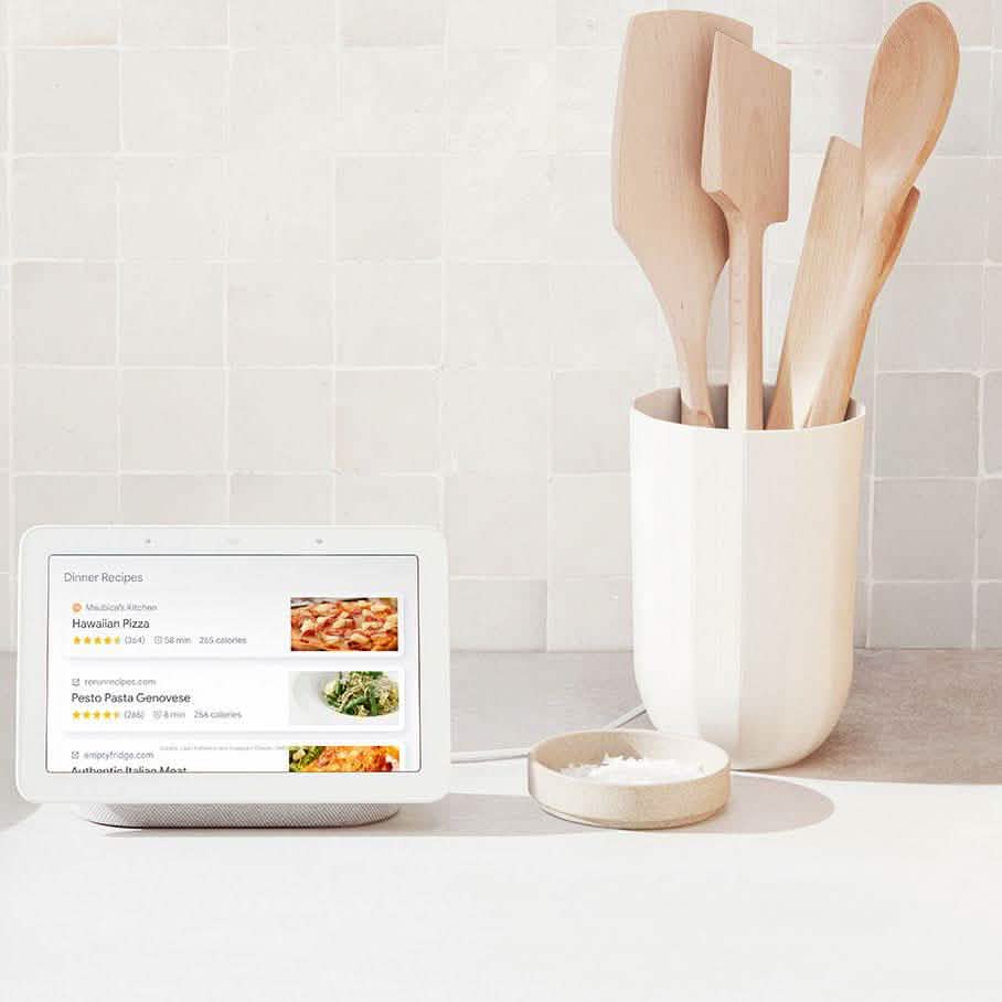 Google Nest Hub Smart Display with Google Assistant - Chalk DailySale