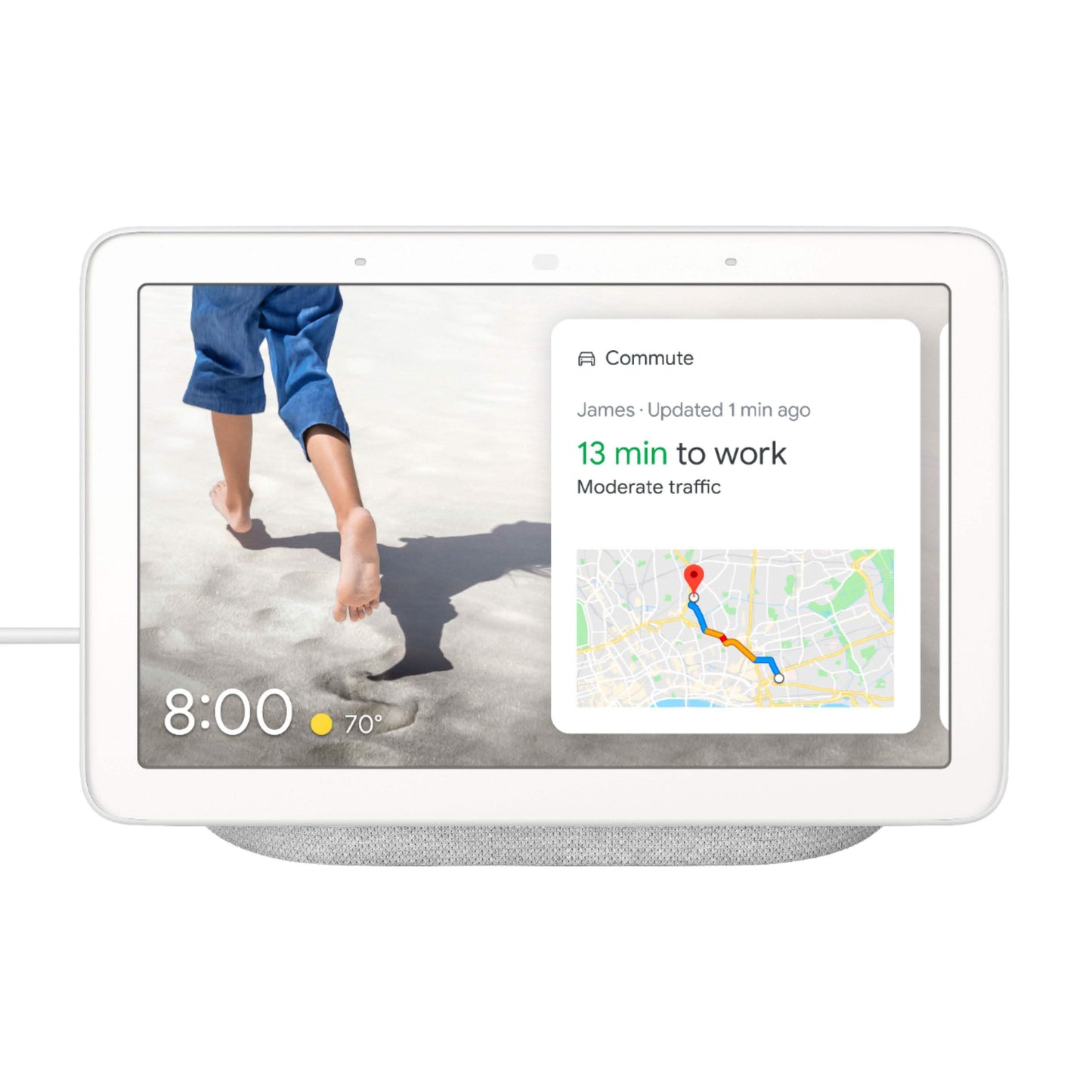 Google Nest Hub Smart Display with Google Assistant - Chalk DailySale