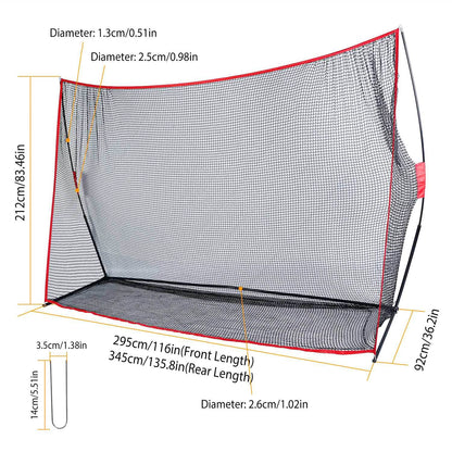 Net Indoor Portable Gold Practice DailySale