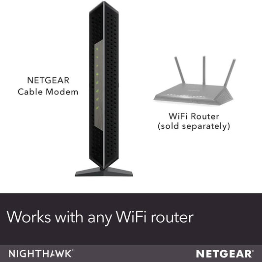 NETGEAR Nighthawk Cable Modem CM1200 - Compatible with all Cable Providers  (Refurbished) DailySale