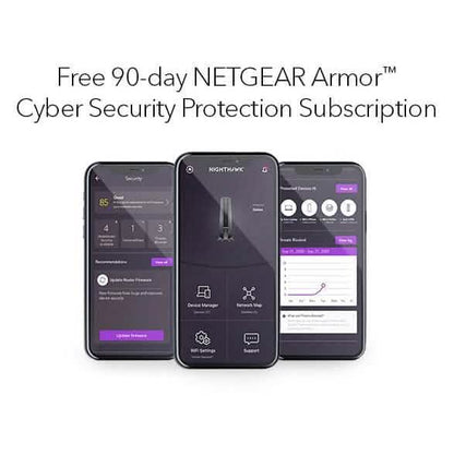 NETGEAR Nighthawk DOCSIS AX2700 3.1 2.7Gbps Two-in-One Cable Modem Router (CAX30-100NAS) (Refurbished) DailySale