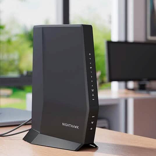 NETGEAR Nighthawk DOCSIS AX2700 3.1 2.7Gbps Two-in-One Cable Modem Router (CAX30-100NAS) (Refurbished) DailySale