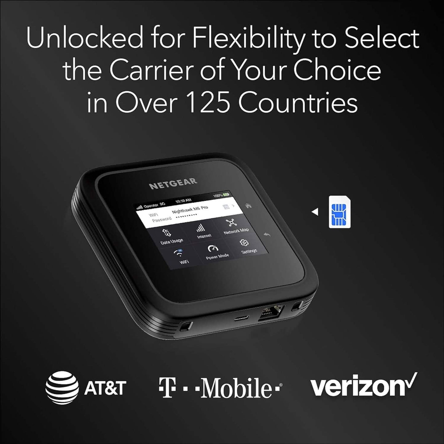 NETGEAR Nighthawk M6 Pro 5G Mobile Hotspot  (Refurbished) DailySale
