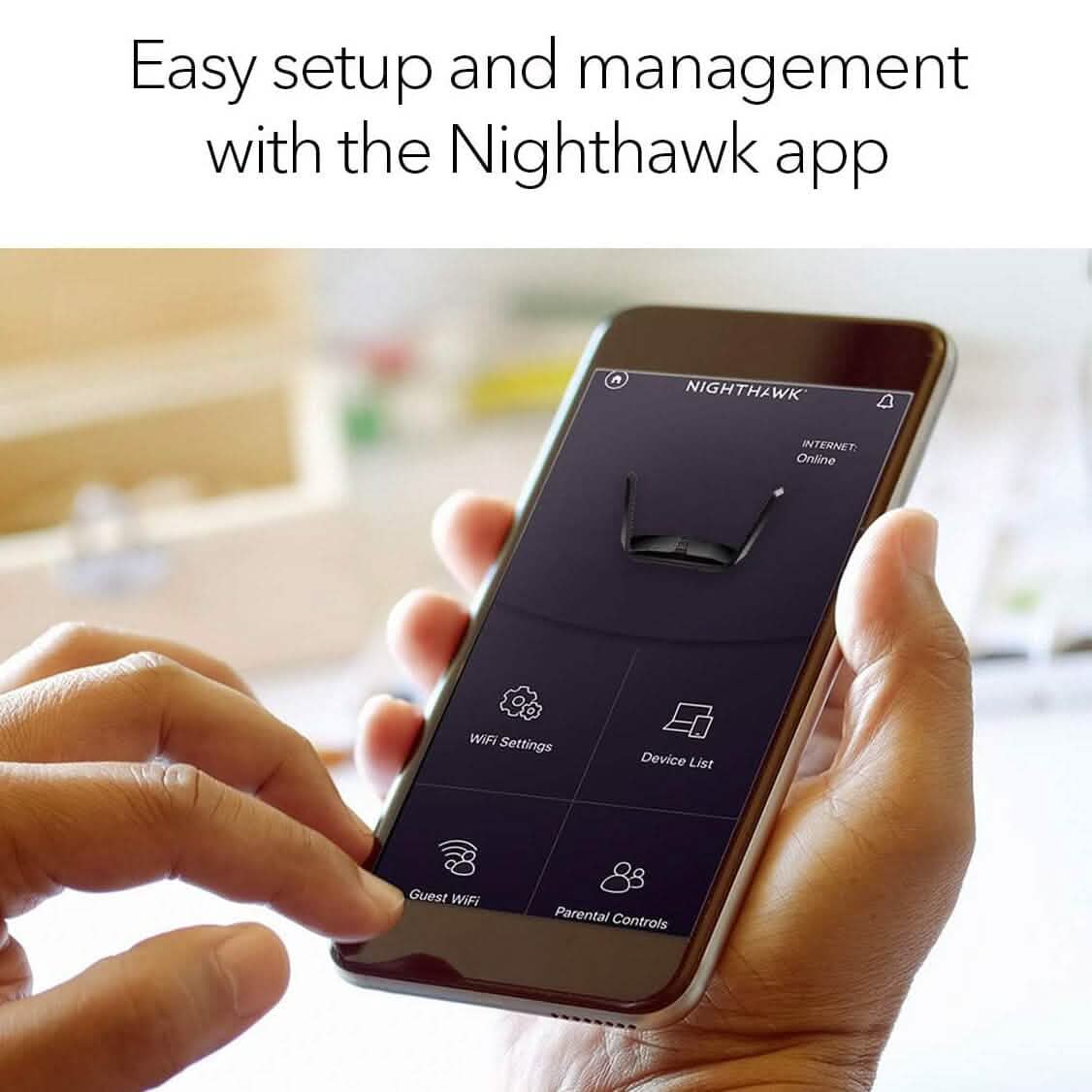 Netgear Nighthawk WiFi 6 (RAX120) AX6000 12-Stream Dual-Band Gigabit Router (Refurbished) DailySale