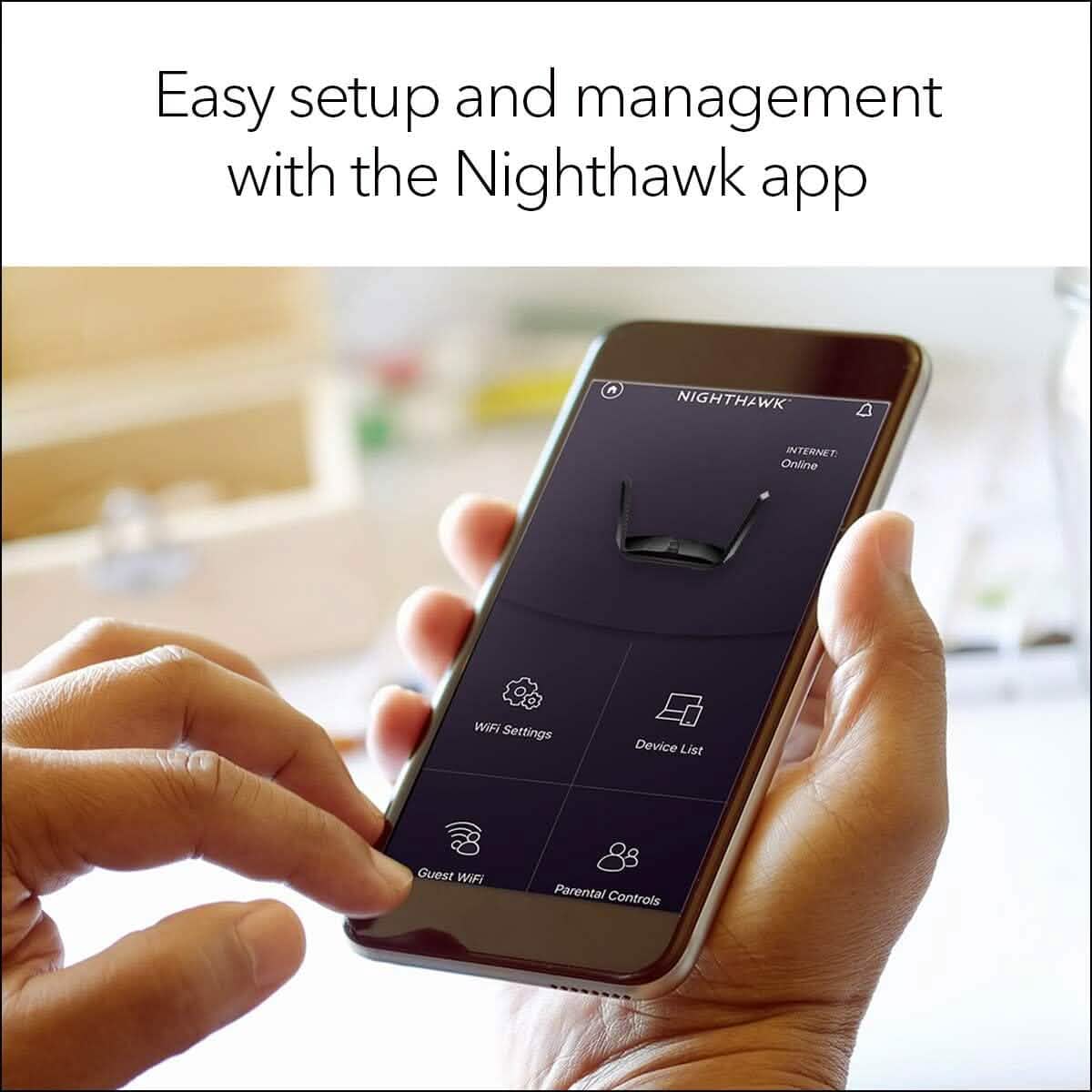 NETGEAR Nighthawk WiFi 6 Router RAX120  (Refurbished) DailySale