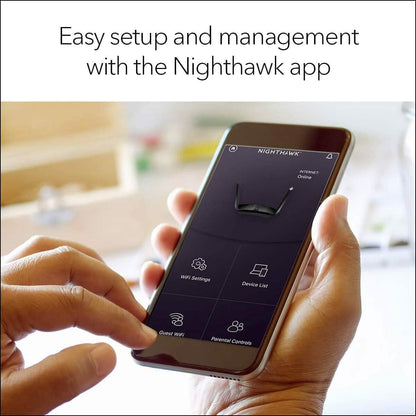 NETGEAR Nighthawk WiFi 6 Router RAX120  (Refurbished) DailySale