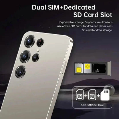 Android 13 5G Smartphone, 6.8-inch, Dual SIM, 4GB + 128GB, 48MP+108MP HD Camera DailySale