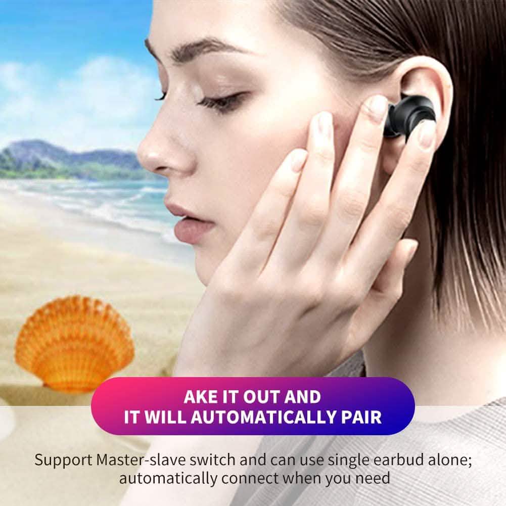 New Graffiti Wireless Earbuds Bluetooth 5.0 Earphones DailySale