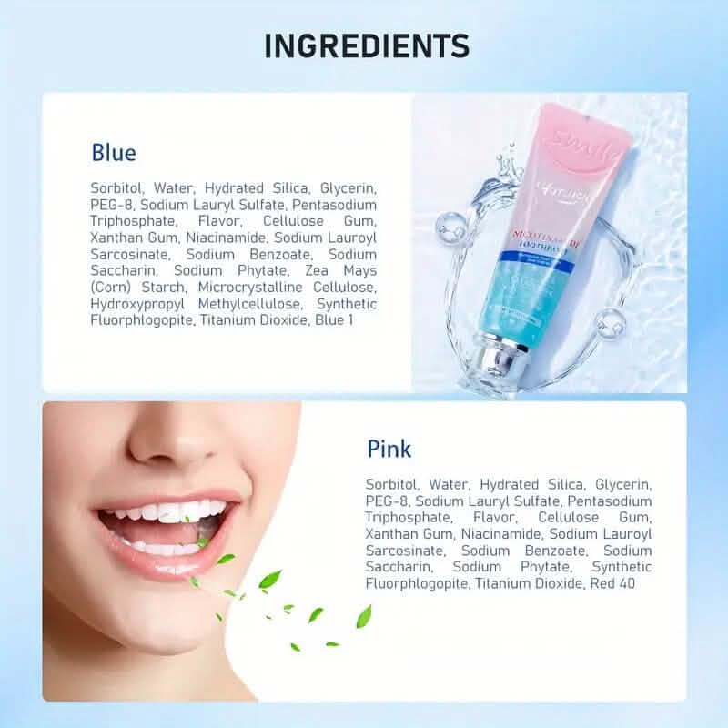 Niacinamide Intensive Whitening Toothpaste - Fresh Breath, Remove Tooth Stains DailySale