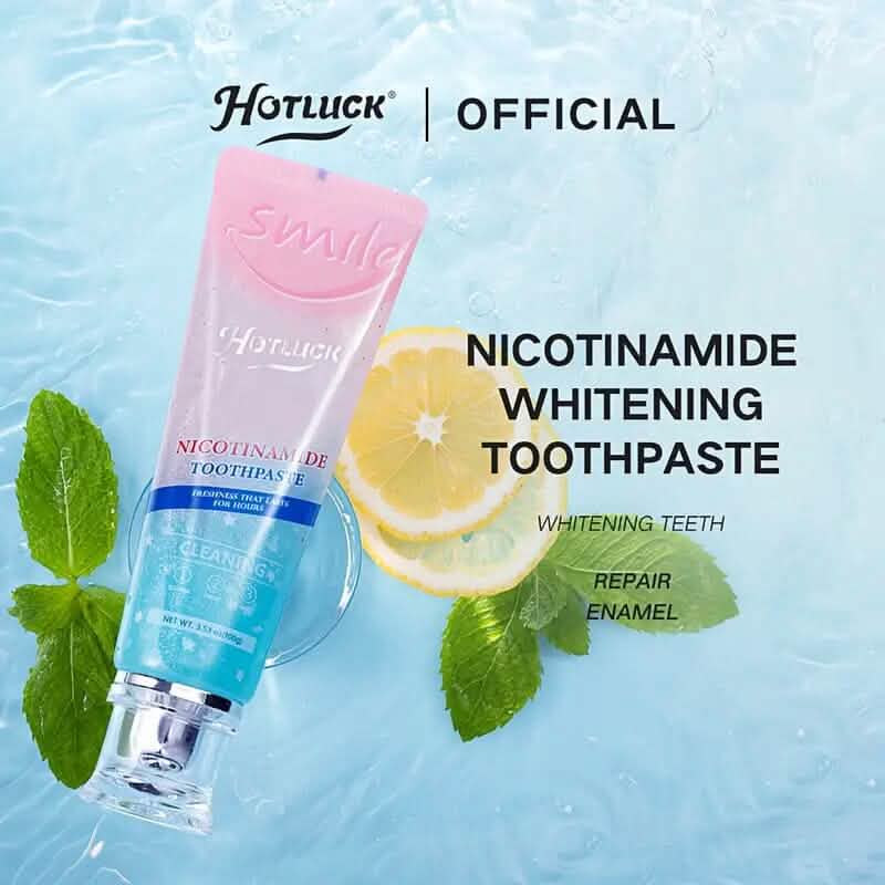 Niacinamide Intensive Whitening Toothpaste - Fresh Breath, Remove Tooth Stains DailySale