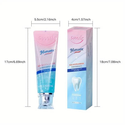 Niacinamide Intensive Whitening Toothpaste - Fresh Breath, Remove Tooth Stains DailySale