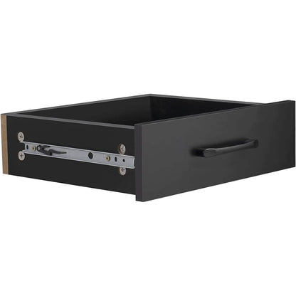 Nightstand with 3 Drawers, Cabinet and USB Charging Ports DailySale