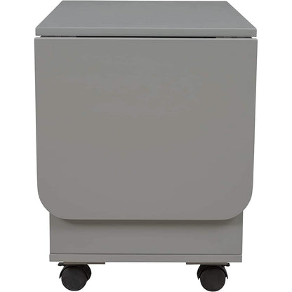 Nightstand with USB Port and Foldable Tabletop DailySale