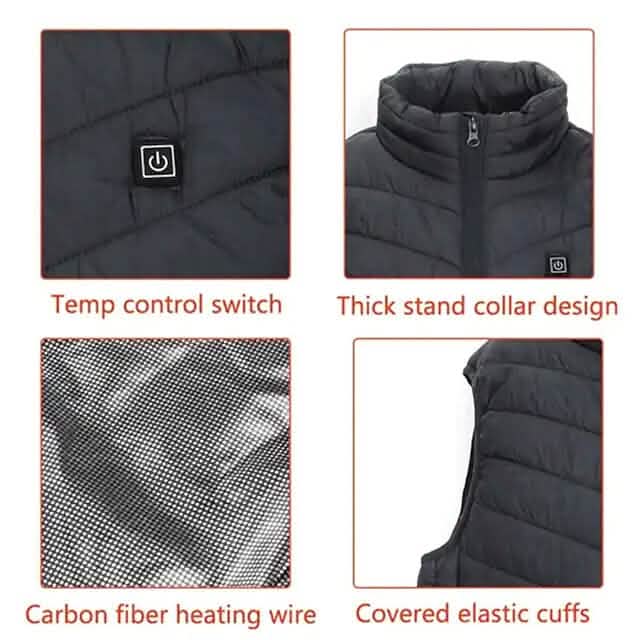 Nine Districts Intelligent Heating Vest Electric Heating DailySale
