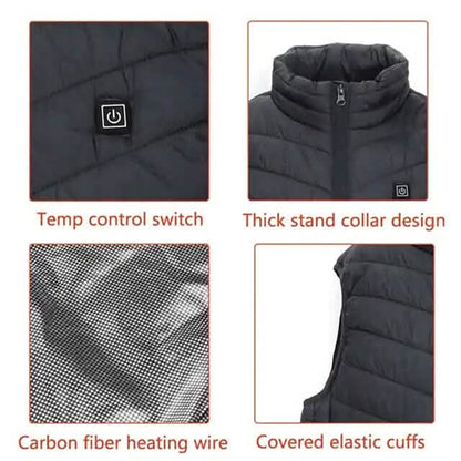 Nine Districts Intelligent Heating Vest Electric Heating DailySale