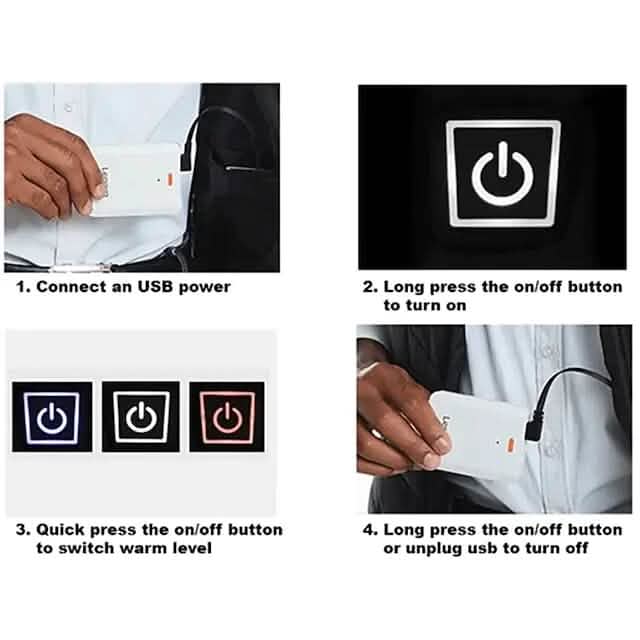 Nine Districts Intelligent Heating Vest Electric Heating DailySale