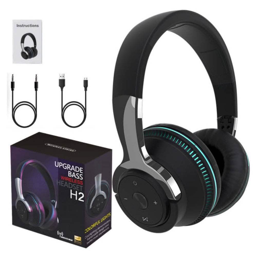 Ninja Dragon Wireless Light Changing Bluetooth Gaming Headset DailySale