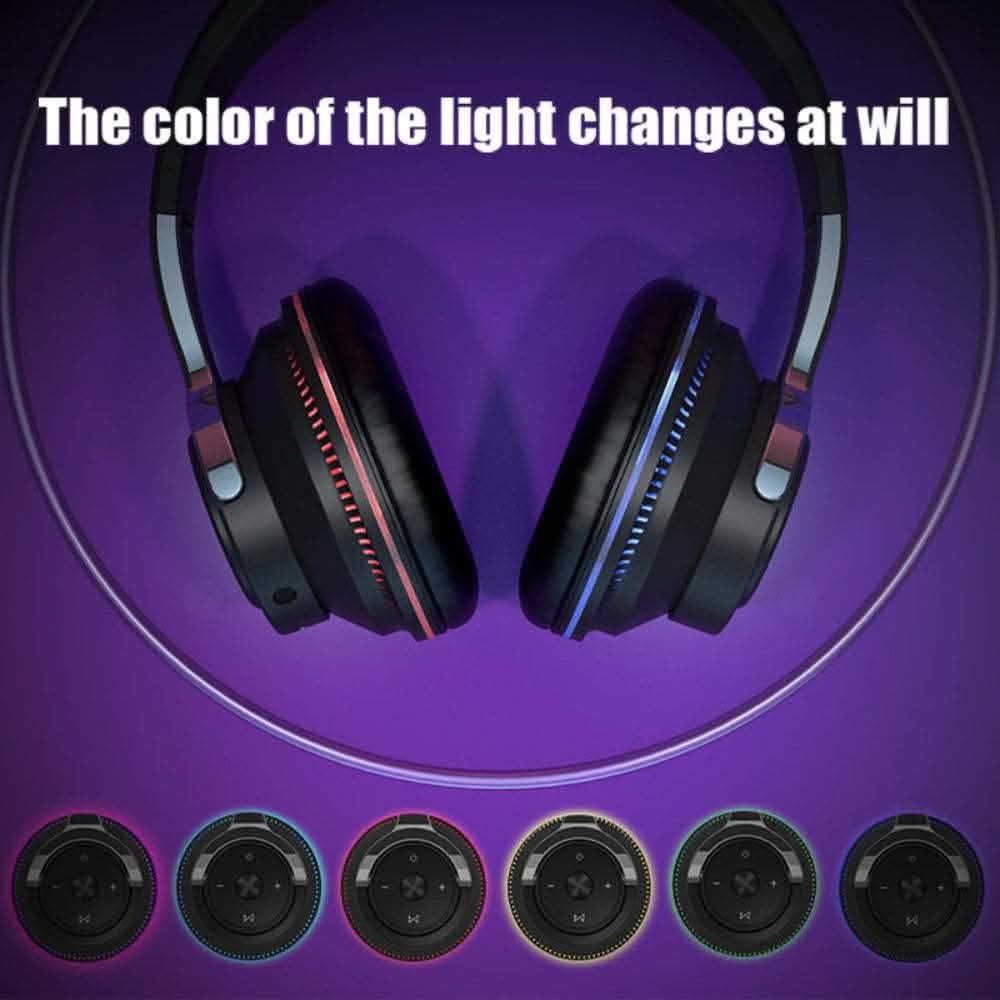 Ninja Dragon Wireless Light Changing Bluetooth Gaming Headset DailySale