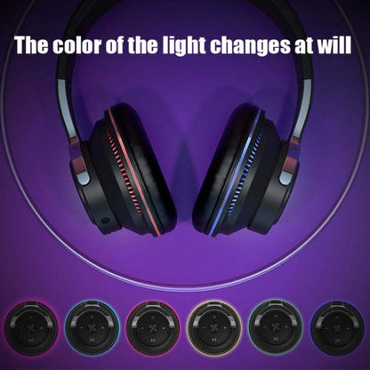 Ninja Dragon Wireless Light Changing Bluetooth Gaming Headset DailySale