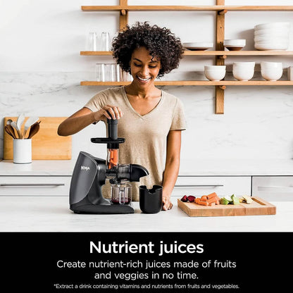 Ninja JC101 Cold Press Pro Juicer 1st Generation Graphite (Refurbished) DailySale