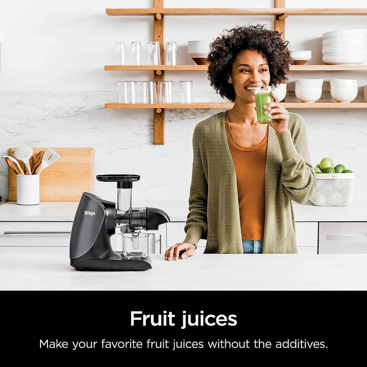 Ninja JC101 Cold Press Pro Juicer 1st Generation Graphite (Refurbished) DailySale