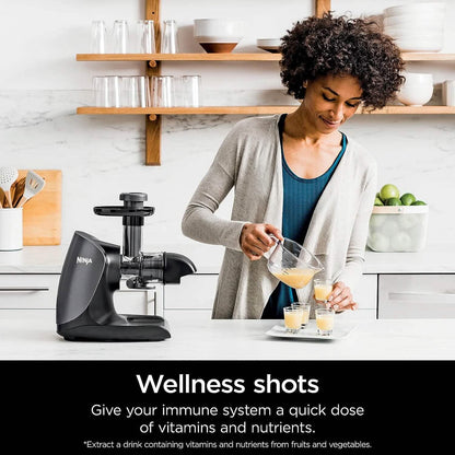Ninja JC101 Cold Press Pro Juicer 1st Generation Graphite (Refurbished) DailySale