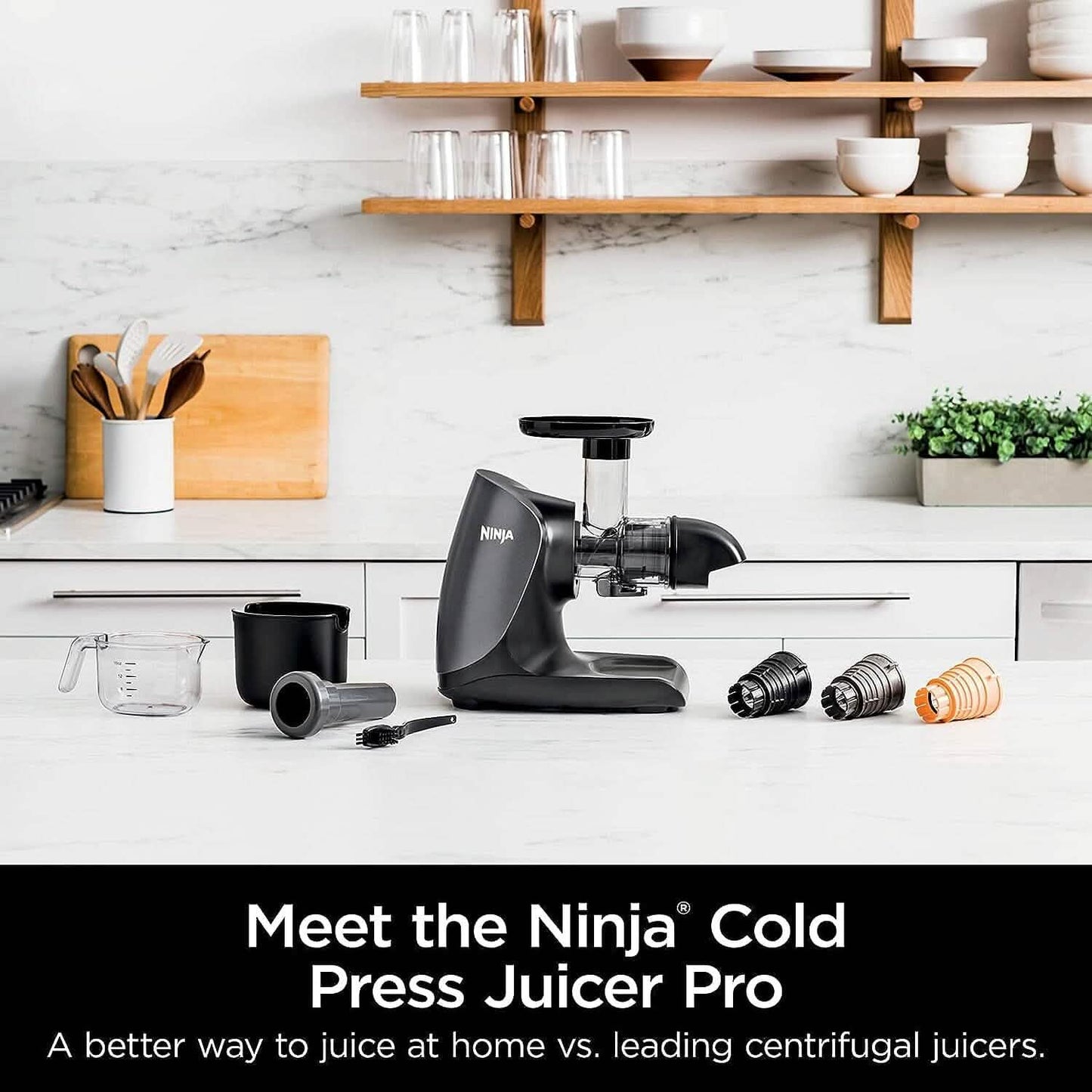 Ninja JC101 Cold Press Pro Juicer 1st Generation Graphite (Refurbished) DailySale