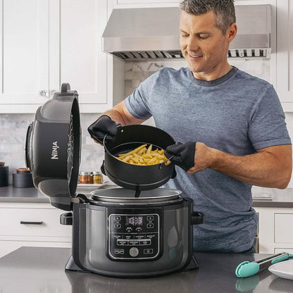 Ninja Pressure Cookers & Canners, 6.5 qt, Black (Refurbished) DailySale