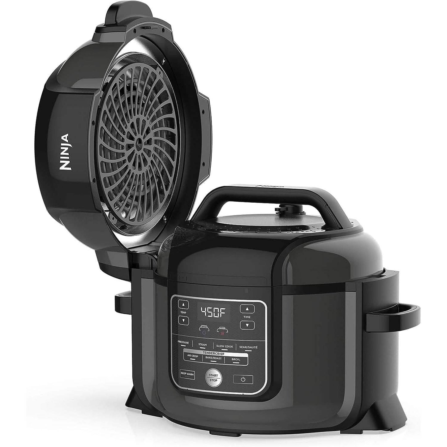 Ninja Pressure Cookers & Canners, 6.5 qt, Black (Refurbished) DailySale
