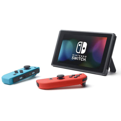 Nintendo Switch – OLED Model w/ Neon Red & Neon Blue Joy-Con (Refurbished) DailySale